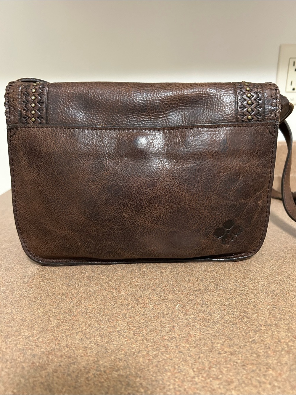 Patricia Nash Beaumont Leather Crossbody Bag with Tassel - Picture 2 of 15